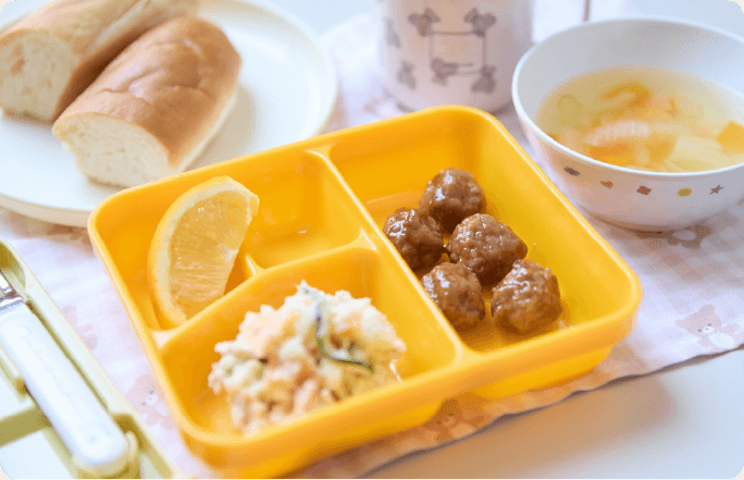 給食について